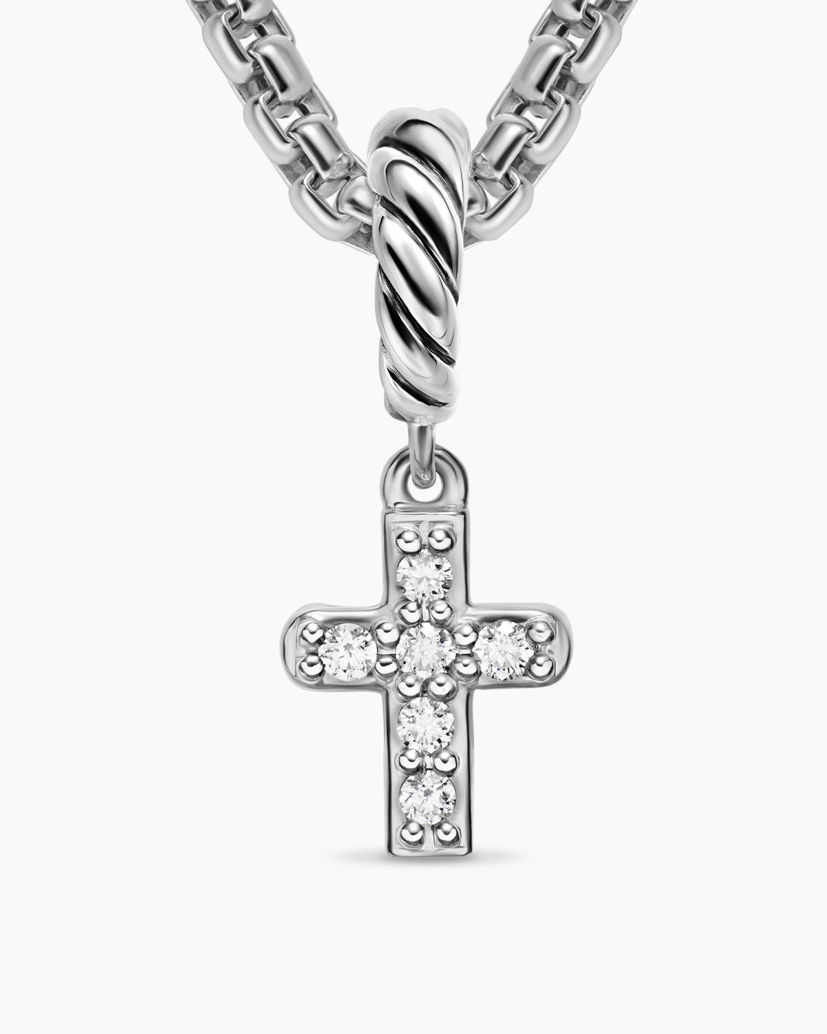 David Yurman Micro Pavé Cross Amulet David Yurman Women’s