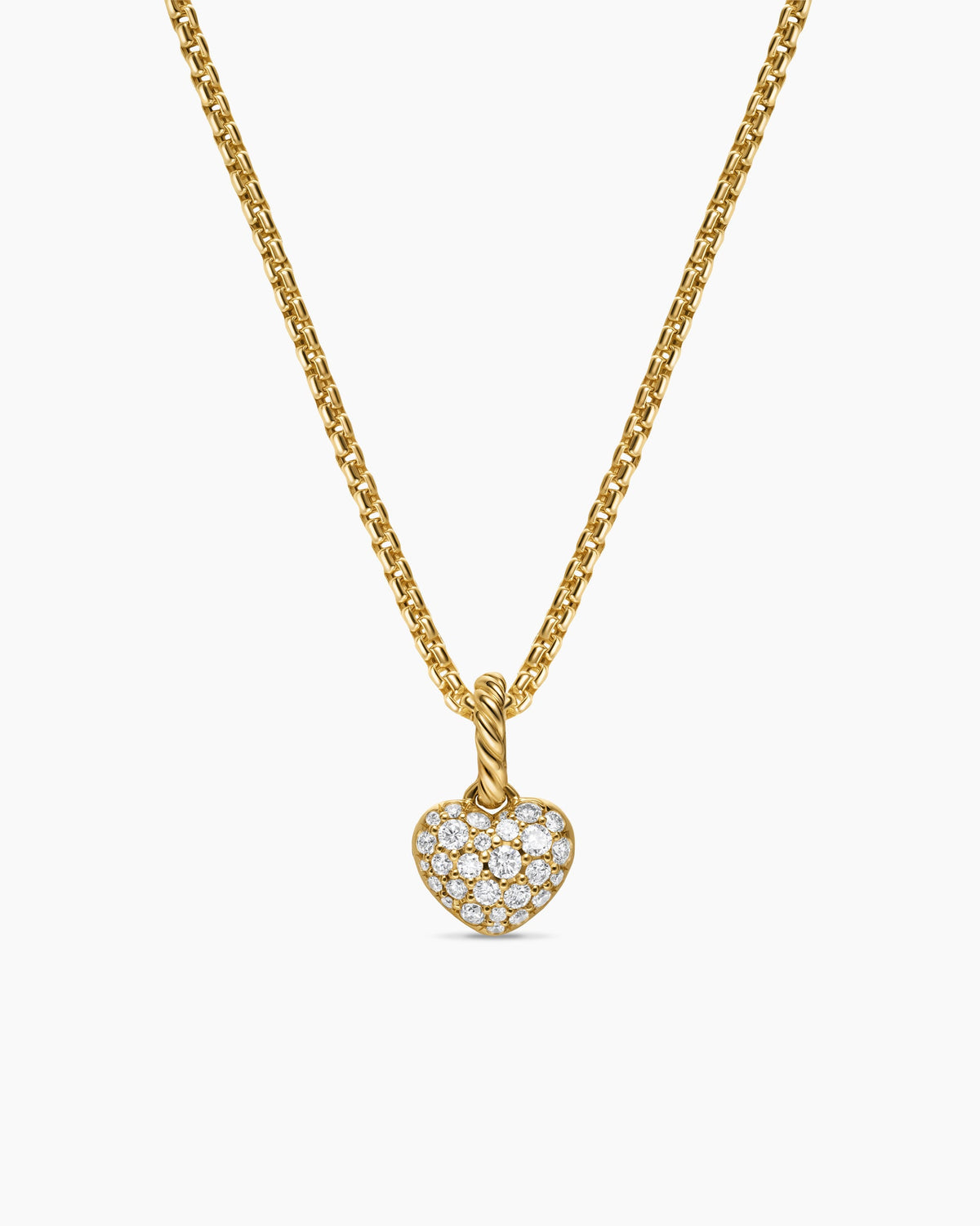 David Yurman Petite Pavé Heart Amulet David Yurman Women’s