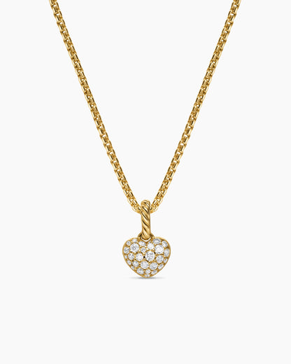 David Yurman Petite Pavé Heart Amulet David Yurman Women’s