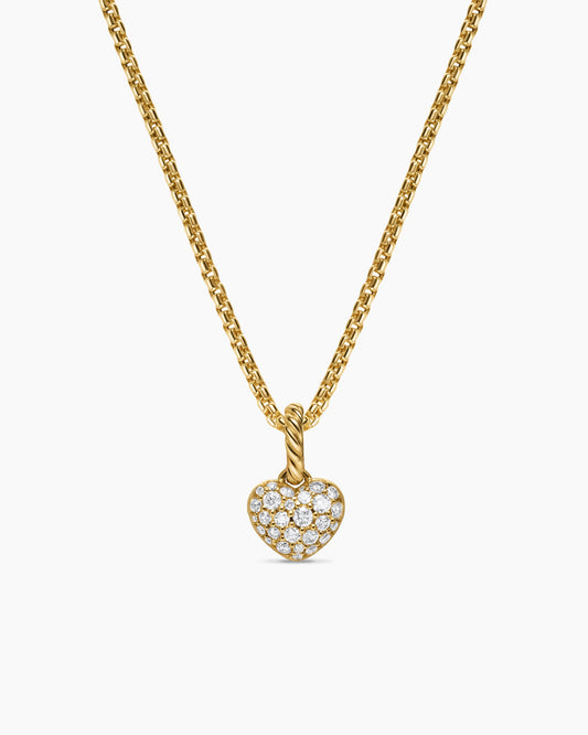 David Yurman Petite Pavé Heart Amulet David Yurman Women’s