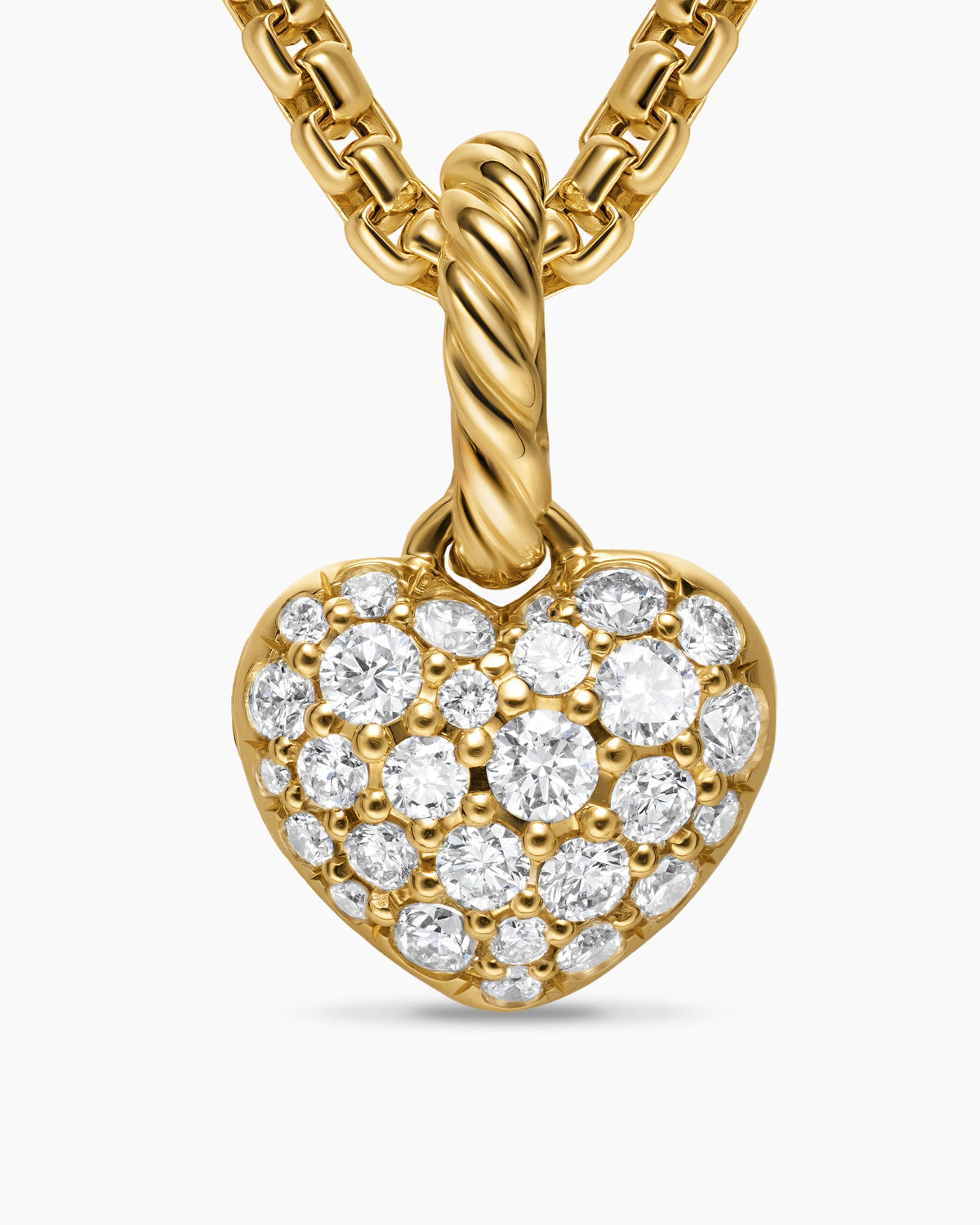 David Yurman Petite Pavé Heart Amulet David Yurman Women’s