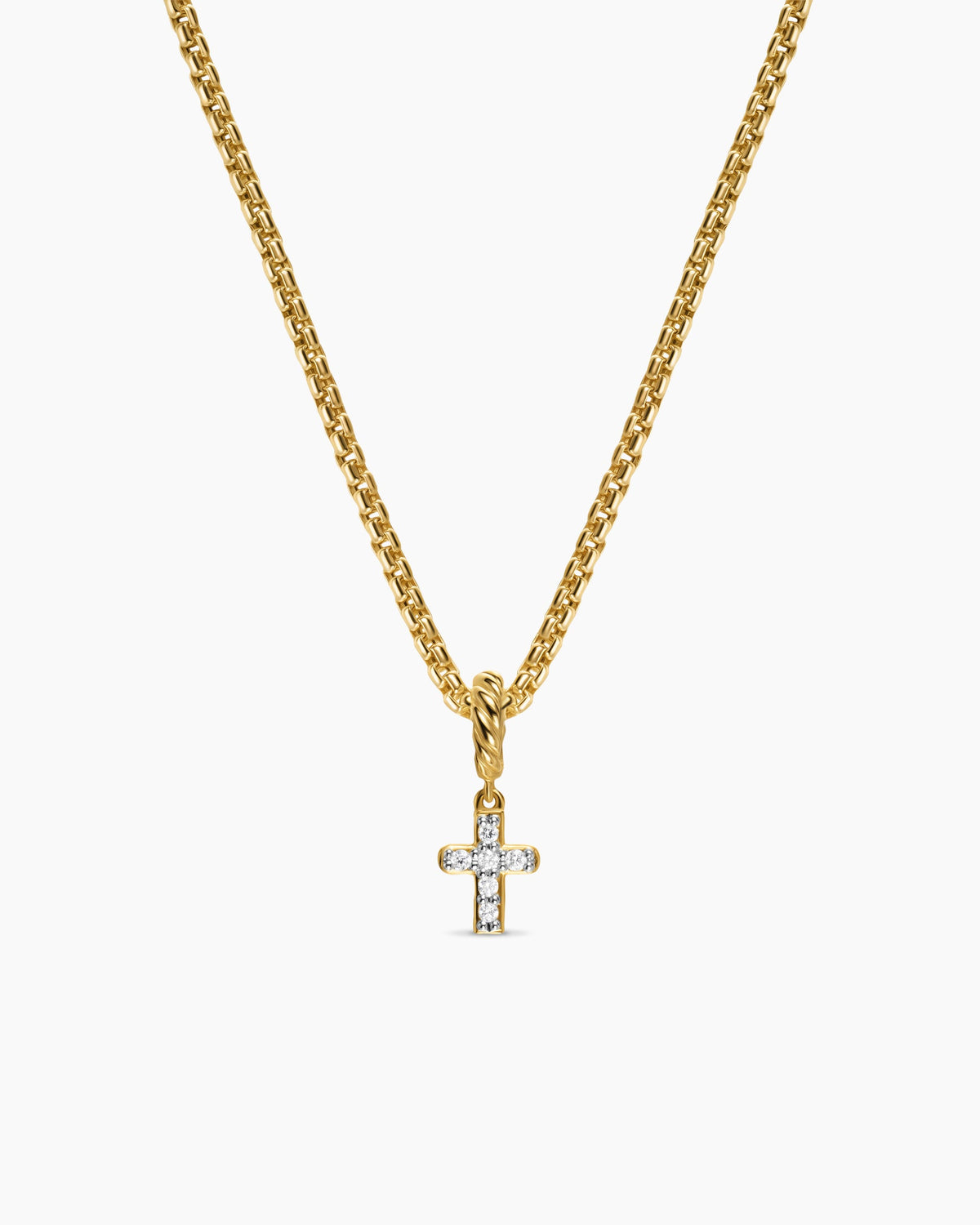 David Yurman Micro Pavé Cross Amulet David Yurman Women’s
