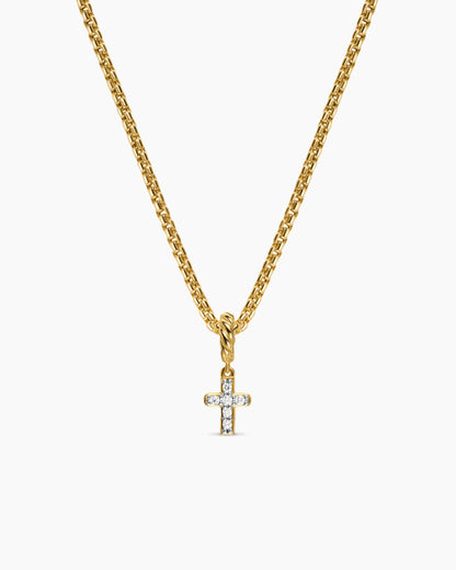 David Yurman Micro Pavé Cross Amulet David Yurman Women’s