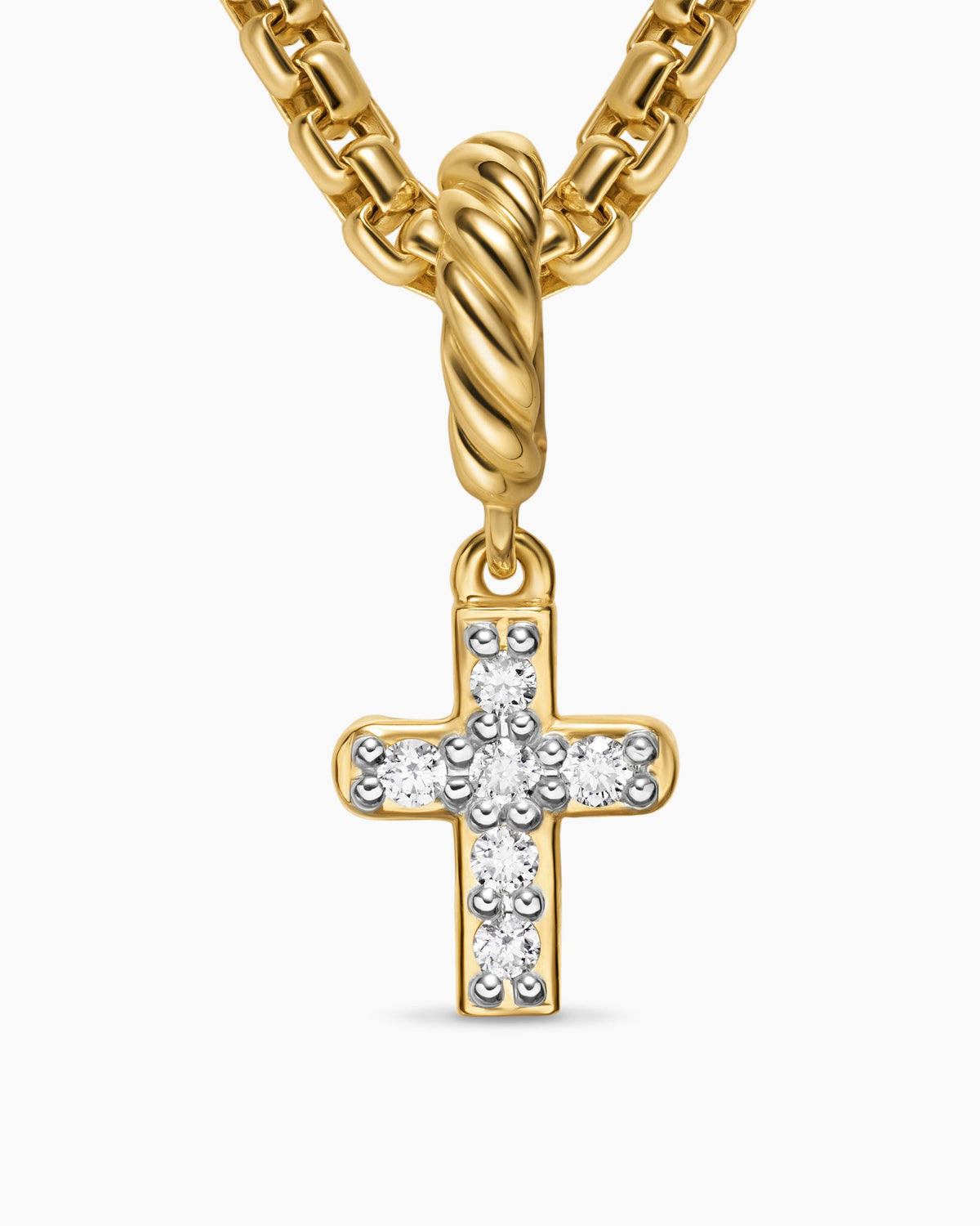 David Yurman Micro Pavé Cross Amulet David Yurman Women’s