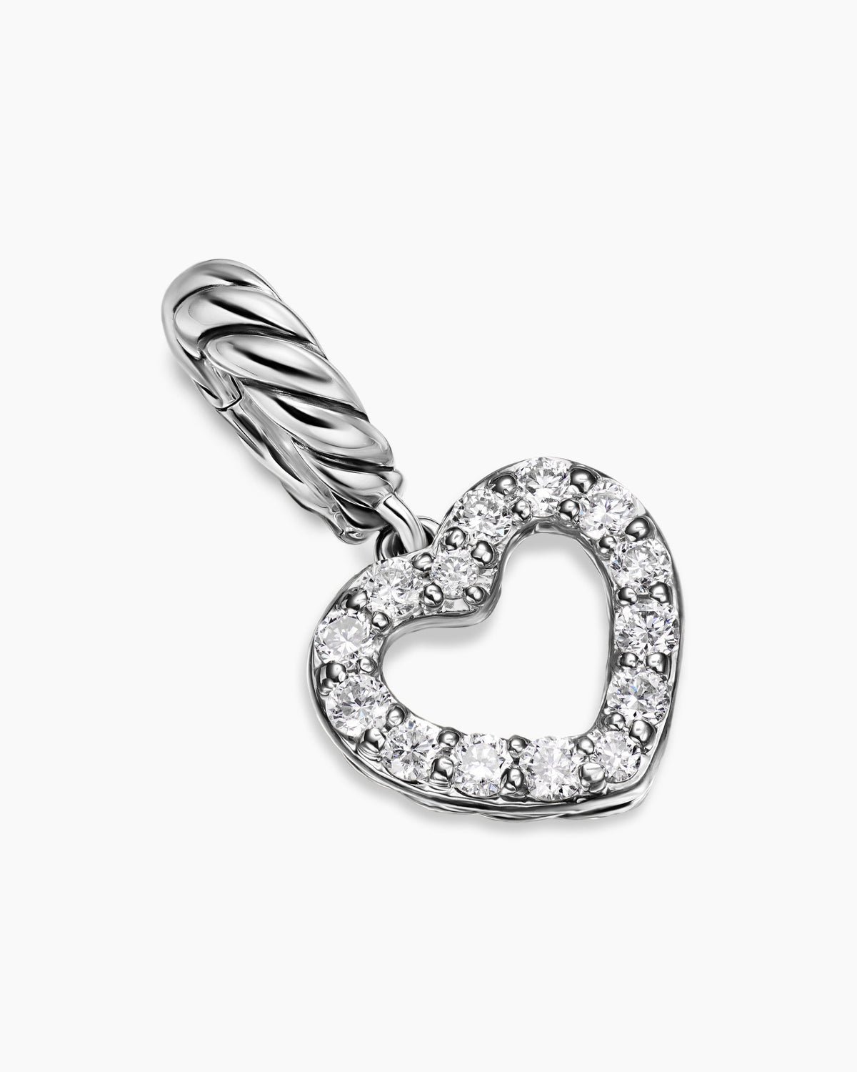David Yurman Micro Pavé Open Heart Amulet David Yurman Women’s