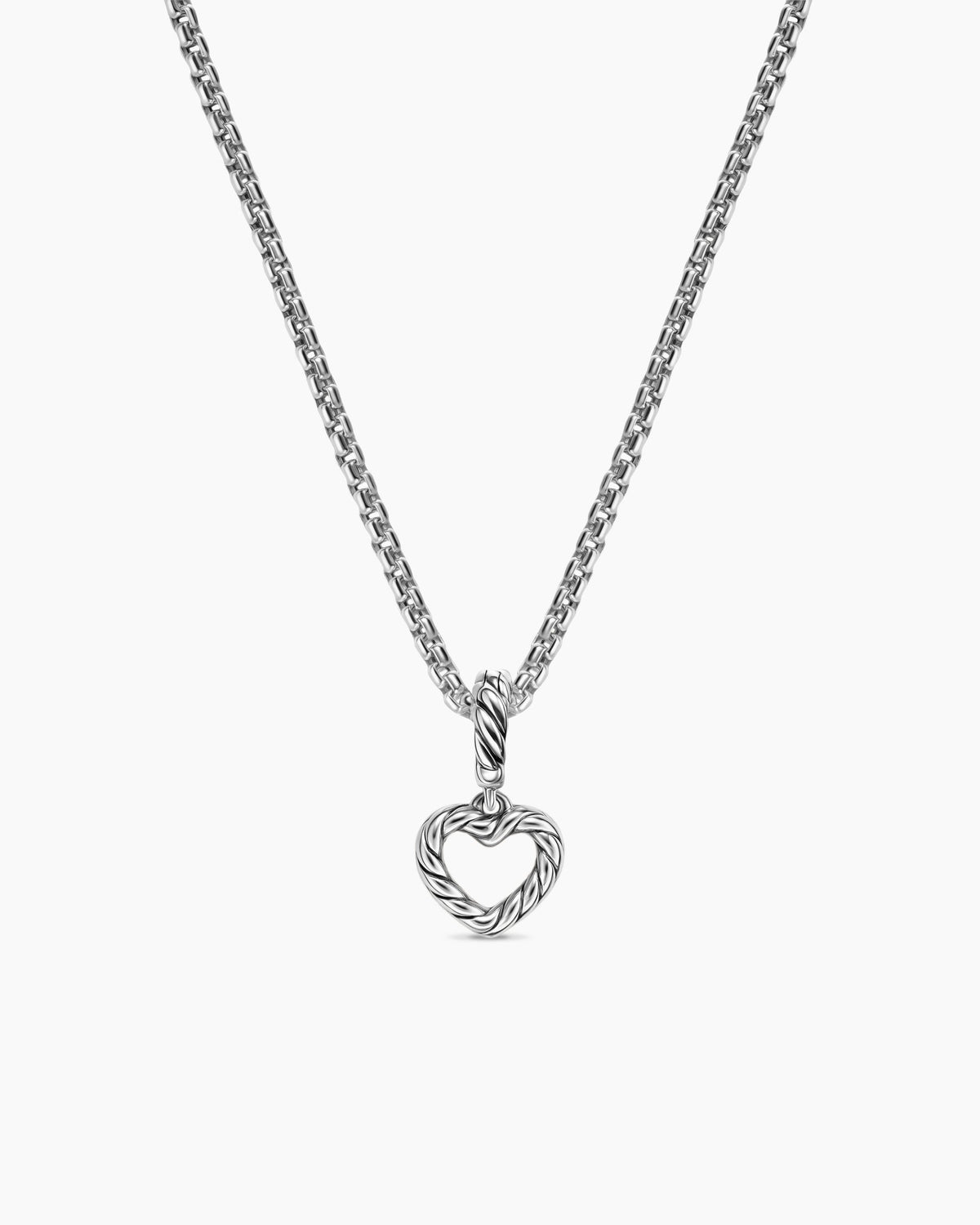 David Yurman Micro Pavé Open Heart Amulet David Yurman Women’s