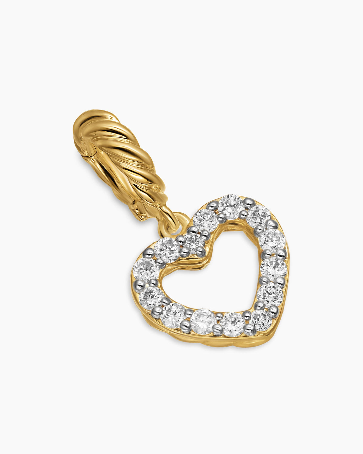 David Yurman Micro Pavé Open Heart Amulet David Yurman Women’s