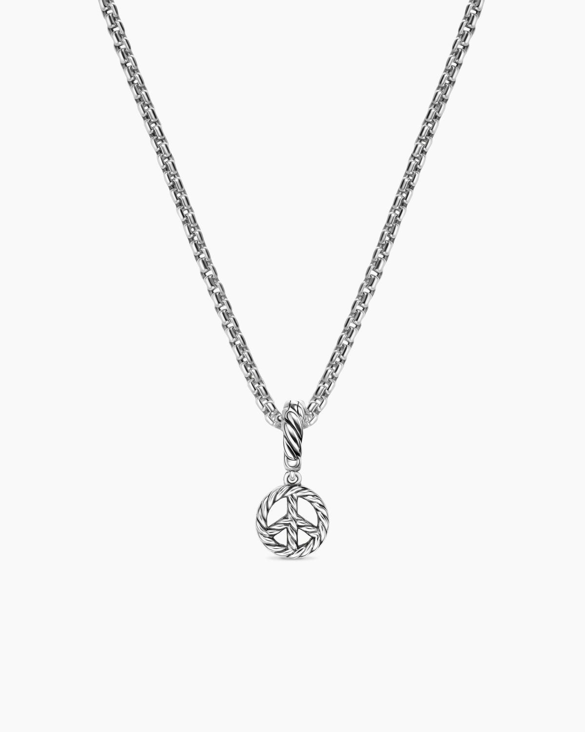 David Yurman Micro Pavé Peace Sign Amulet David Yurman Women’s