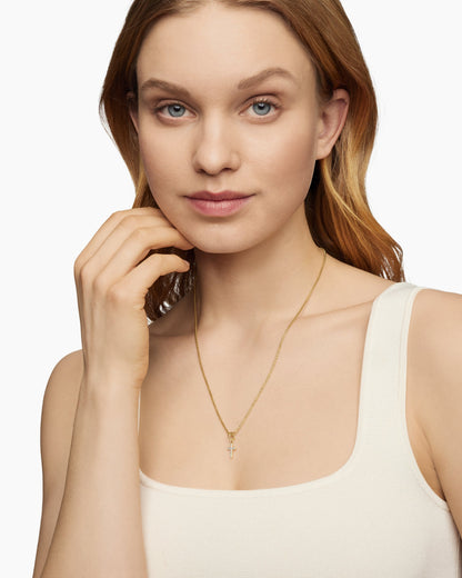 David Yurman Cable Collectibles Cross Amulet David Yurman Women’s