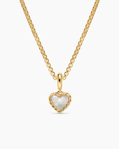 David Yurman Petite DY Elements Heart Station Pendant David Yurman Women’s