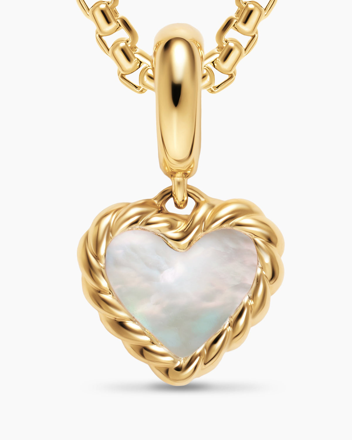 David Yurman Petite DY Elements Heart Station Pendant David Yurman Women’s