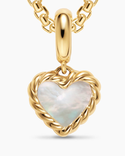 David Yurman Petite DY Elements Heart Station Pendant David Yurman Women’s