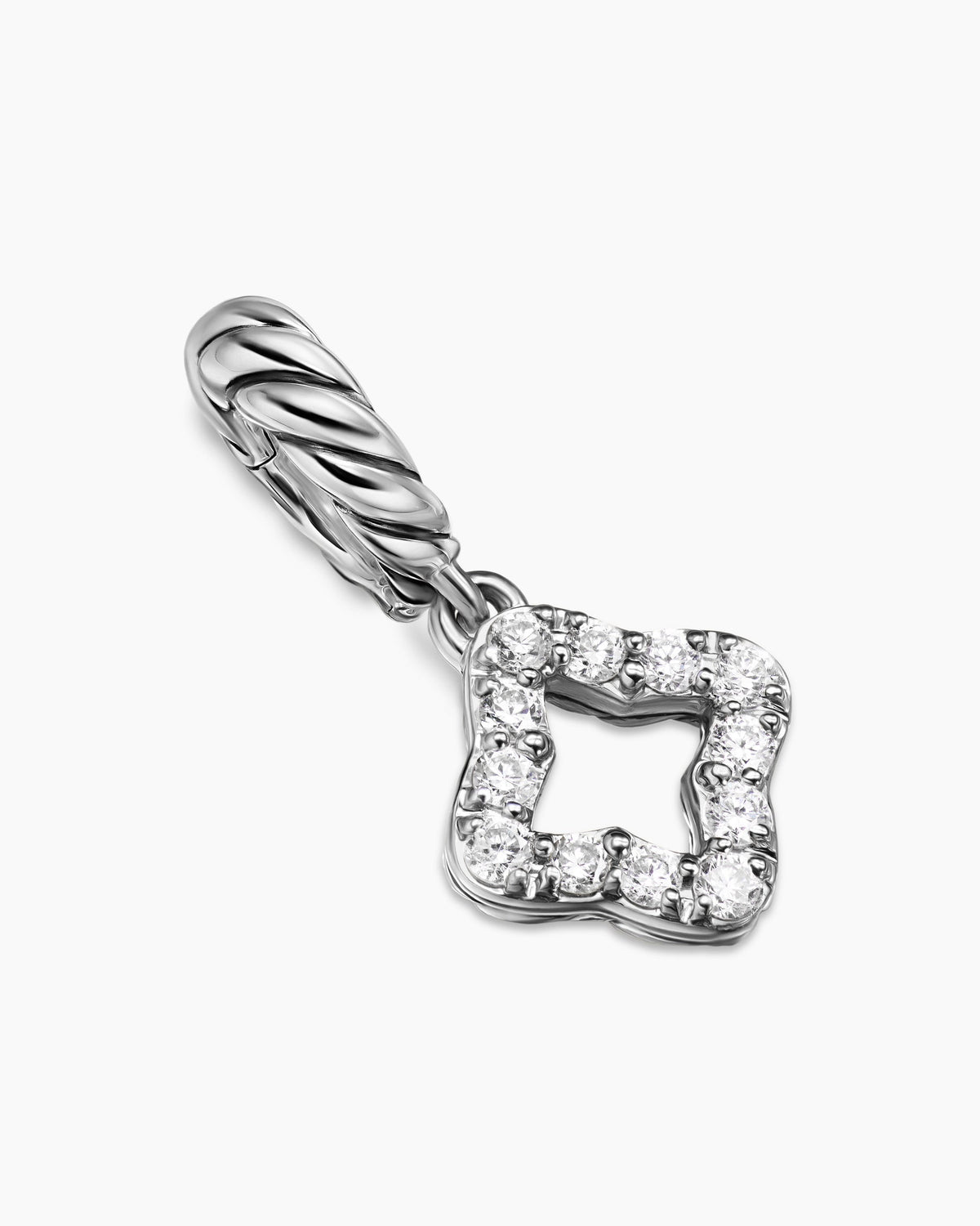 David Yurman Micro Pavé Quatrefoil Amulet David Yurman Women’s