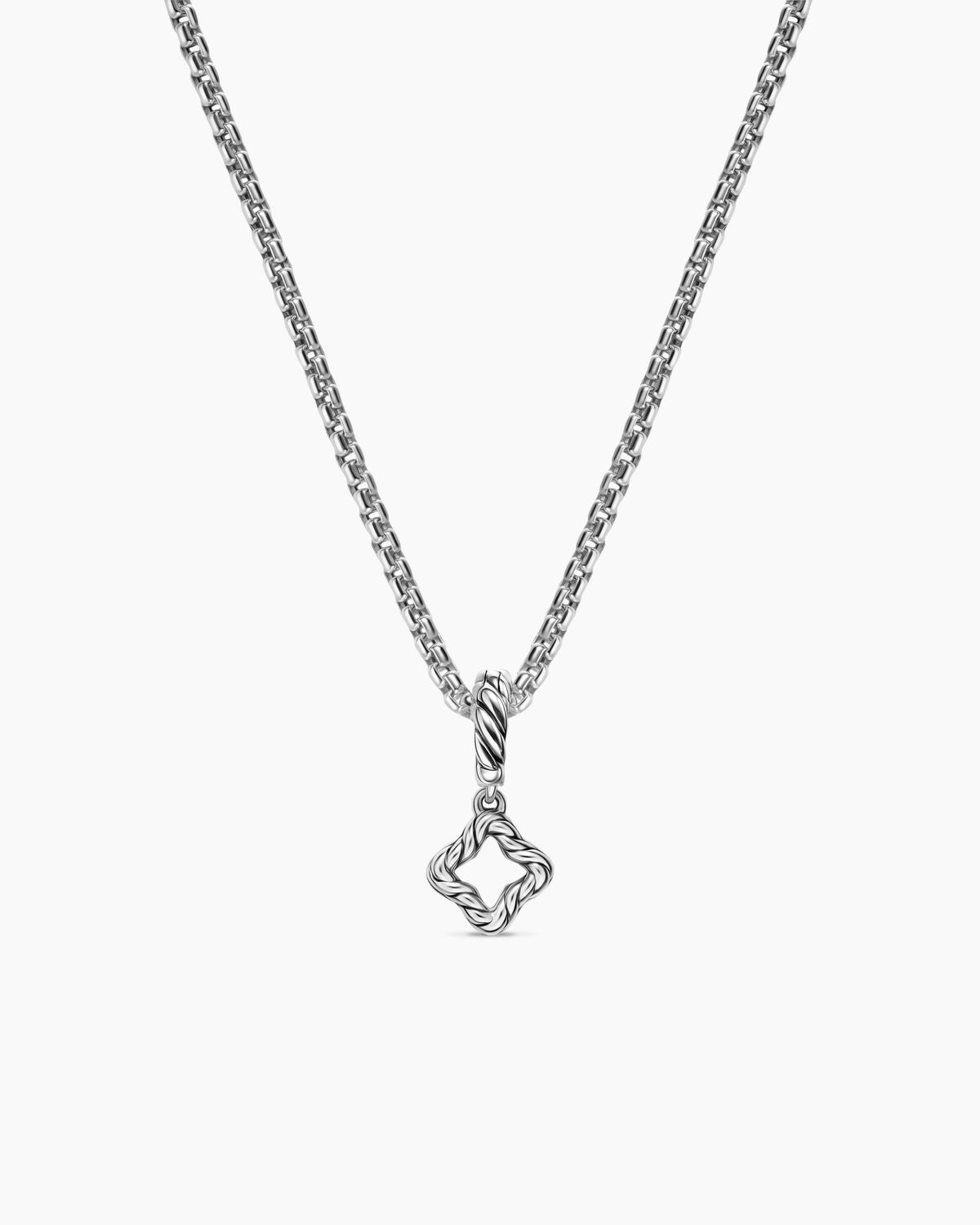 David Yurman Micro Pavé Quatrefoil Amulet David Yurman Women’s