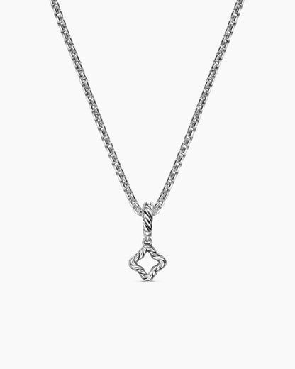David Yurman Micro Pavé Quatrefoil Amulet David Yurman Women’s