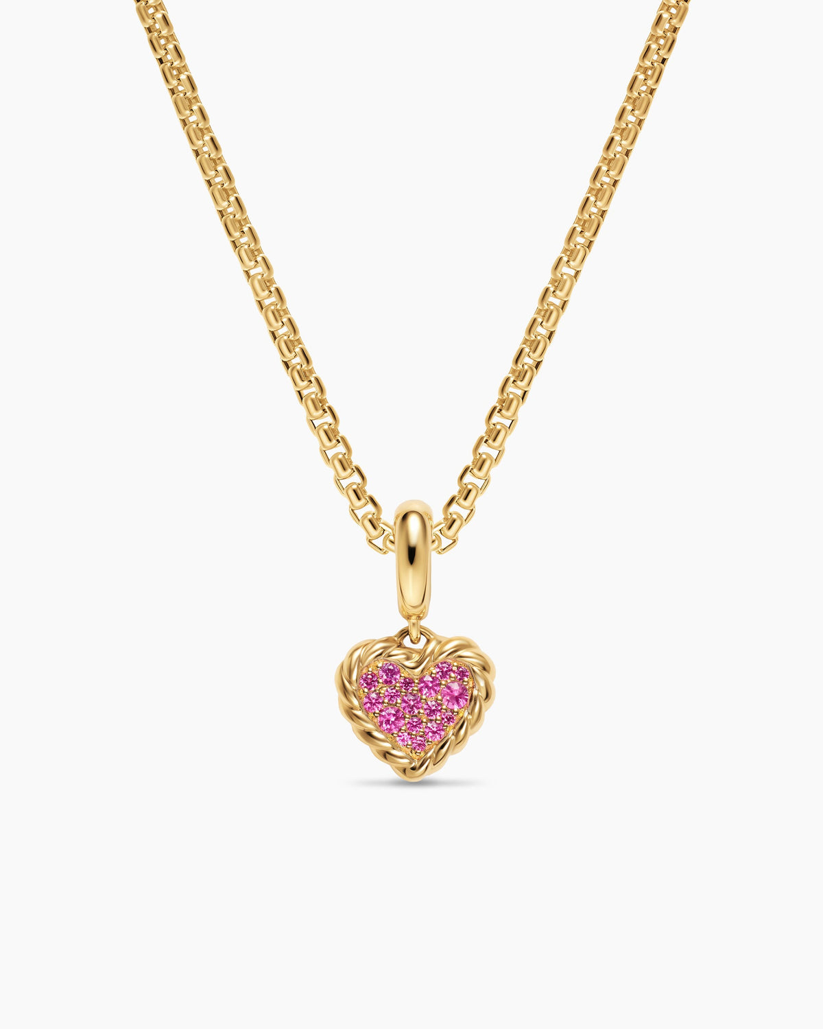 David Yurman Petite DY Elements Heart Plate Pendant David Yurman Women’s