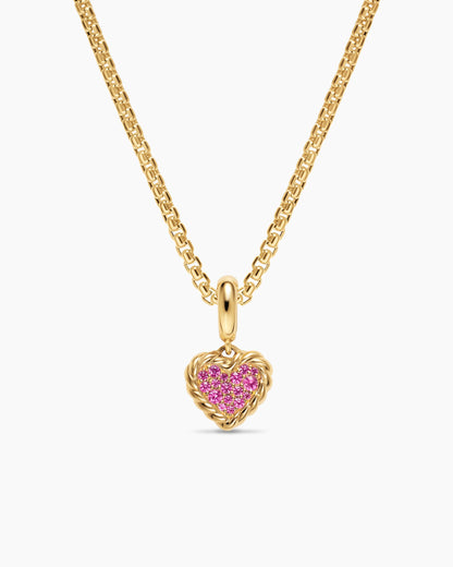 David Yurman Petite DY Elements Heart Plate Pendant David Yurman Women’s