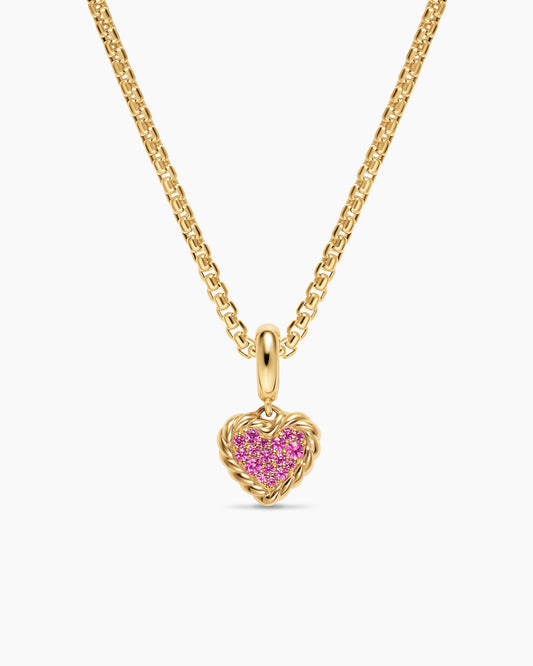 David Yurman Petite DY Elements Heart Plate Pendant David Yurman Women’s