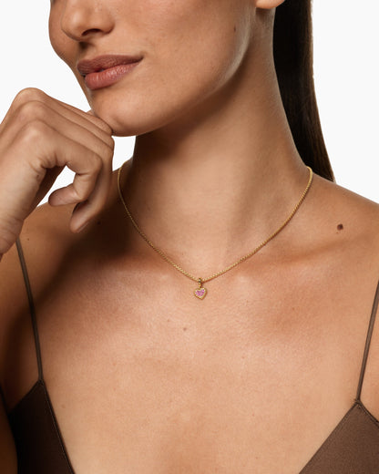 David Yurman Petite DY Elements Heart Plate Pendant David Yurman Women’s