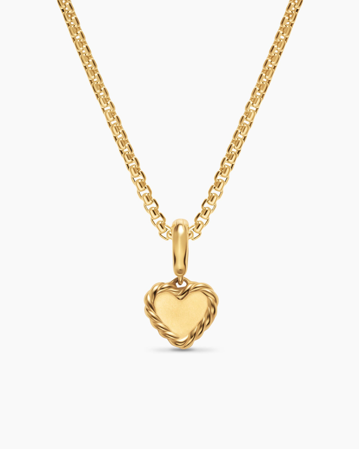 David Yurman Petite DY Elements Heart Plate Pendant David Yurman Women’s