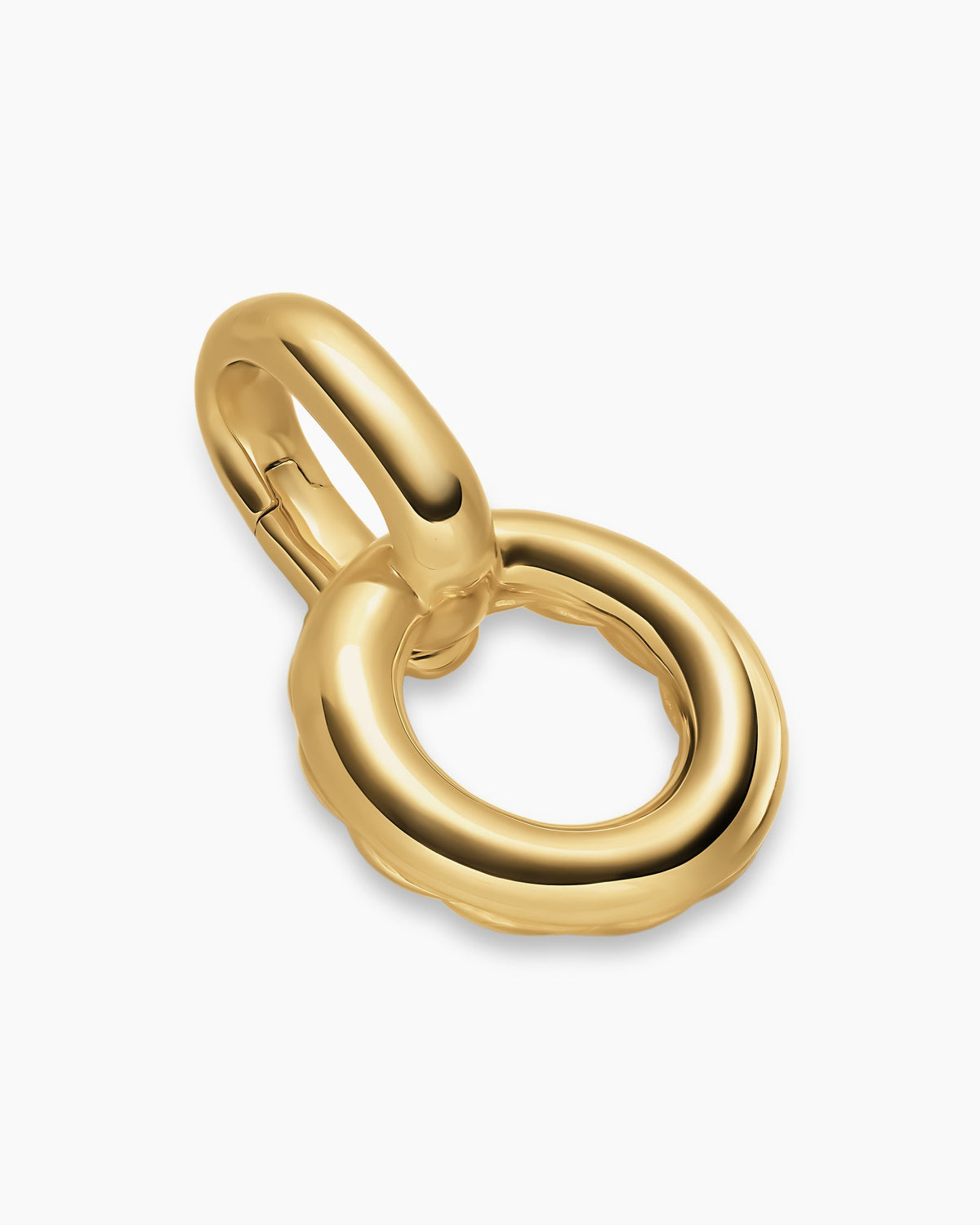 David Yurman Amulet Holder in 18K Yellow Gold, 20.3mm David Yurman Women’s