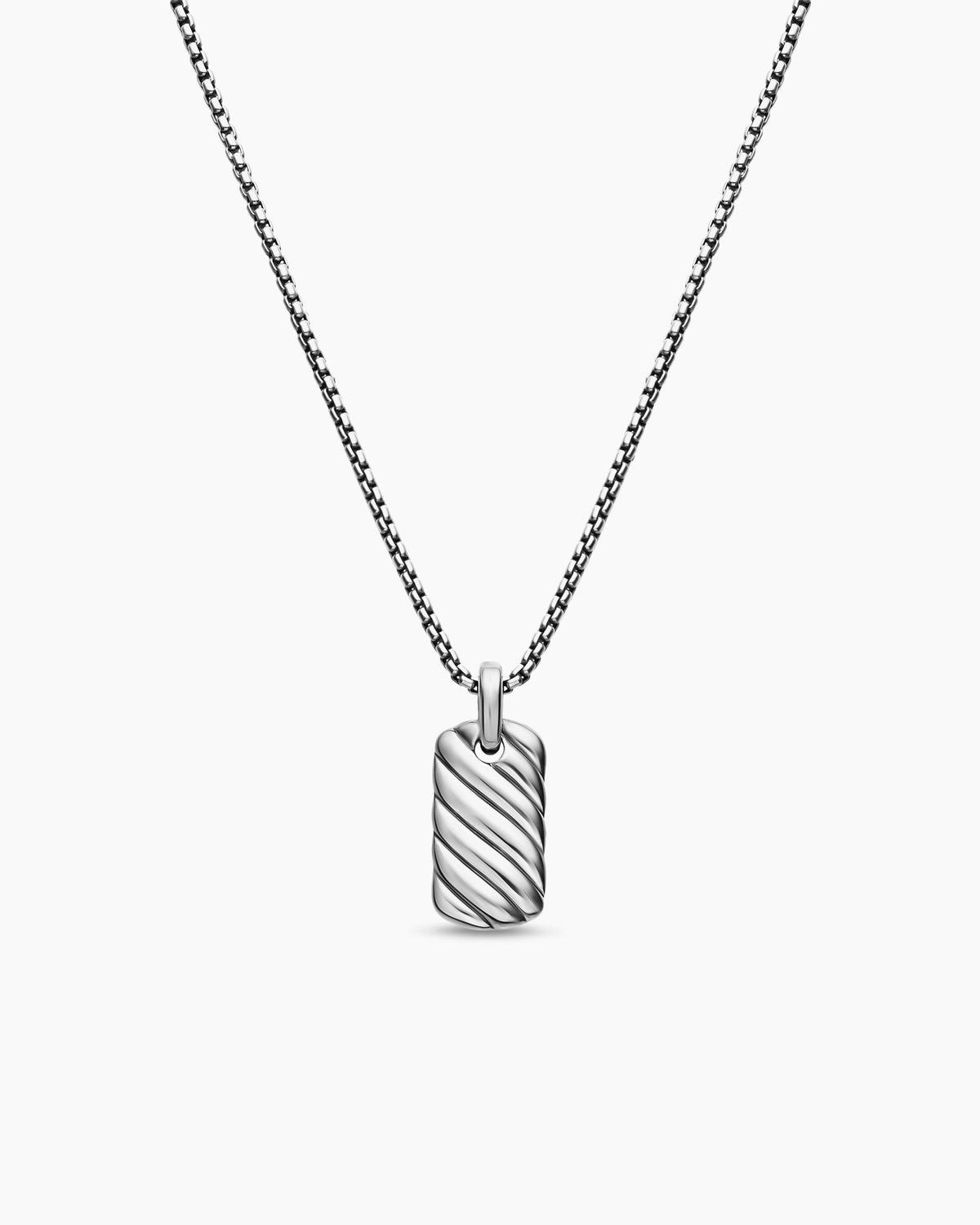 David Yurman Petite Sculpted Cable Tag David Yurman Women’s