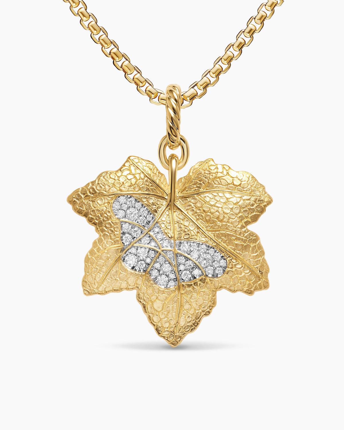 David Yurman Maple Leaf Butterfly Amulet David Yurman Women’s