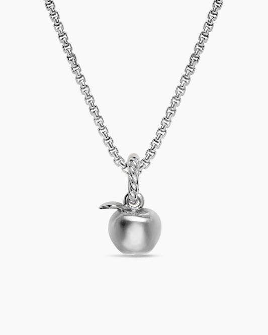 David Yurman Petite Apple Amulet in Sterling Silver, 10mm David Yurman Women’s