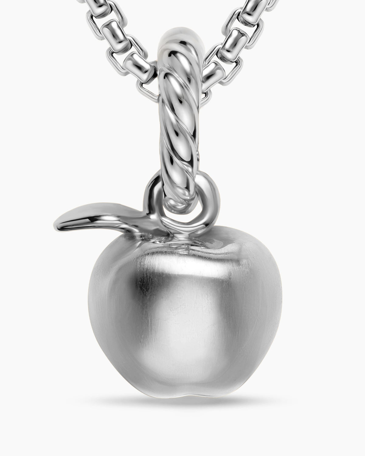 David Yurman Petite Apple Amulet in Sterling Silver, 10mm David Yurman Women’s