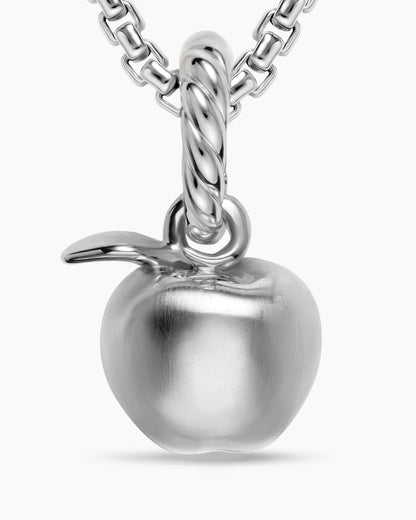David Yurman Petite Apple Amulet in Sterling Silver, 10mm David Yurman Women’s