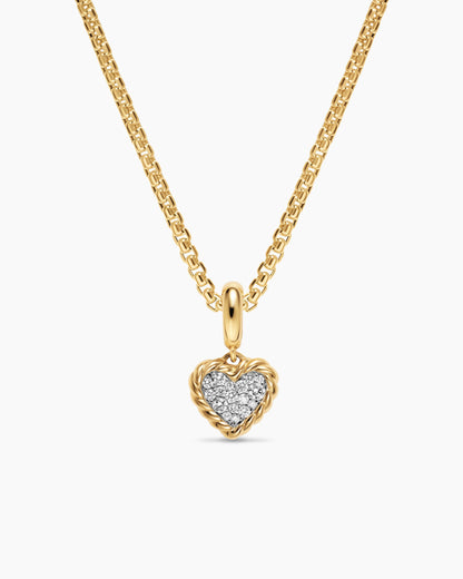 David Yurman Petite DY Elements Heart Plate Pendant David Yurman Women’s
