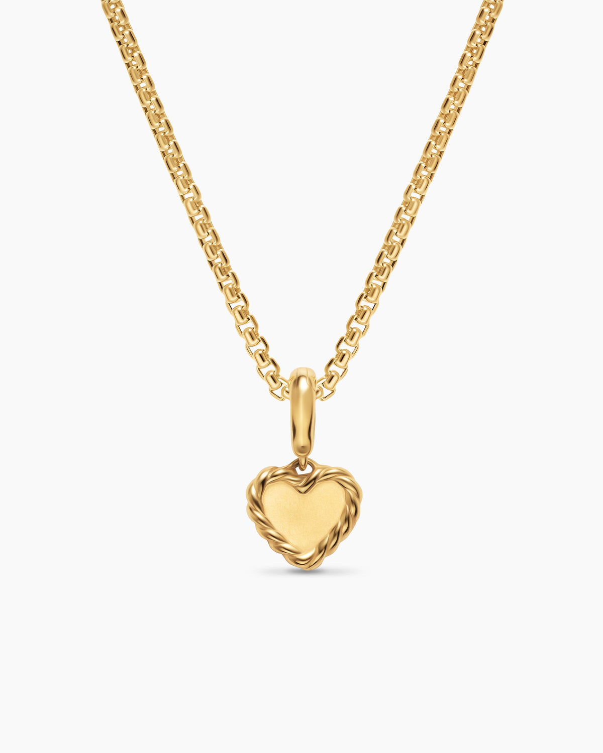 David Yurman Petite DY Elements Heart Plate Pendant David Yurman Women’s