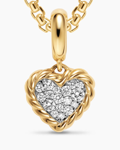 David Yurman Petite DY Elements Heart Plate Pendant David Yurman Women’s