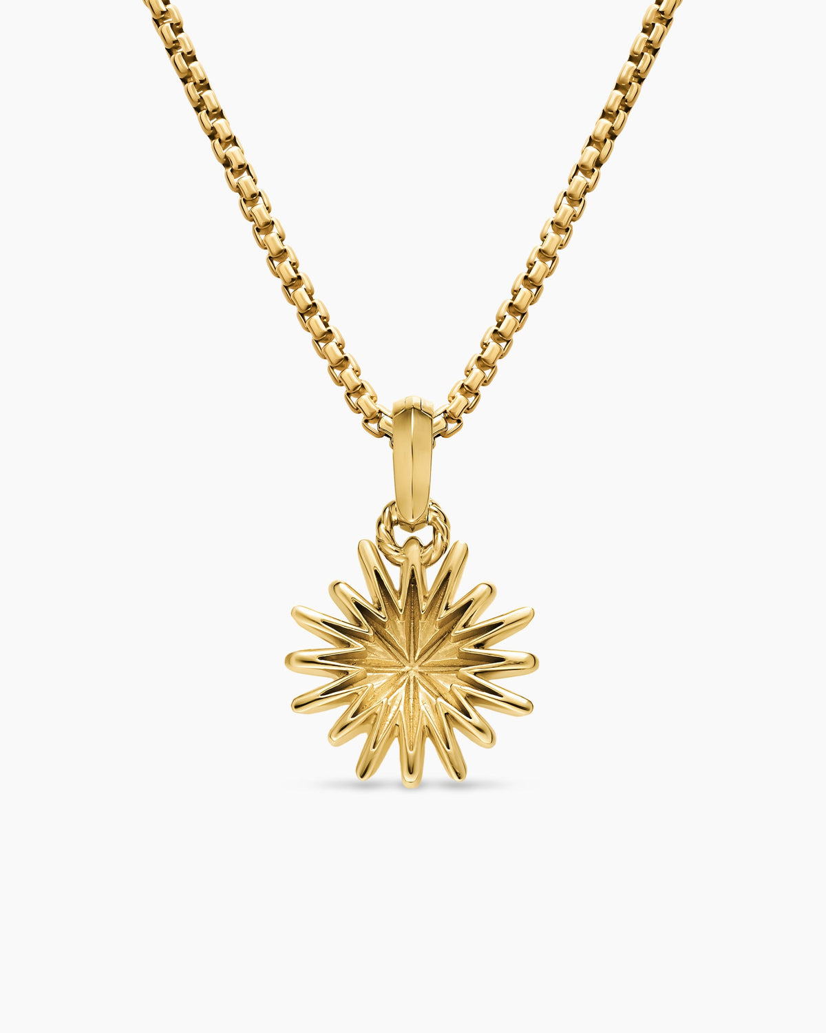 David Yurman Starburst Amulet in 18K Yellow Gold, 14mm David Yurman Women’s