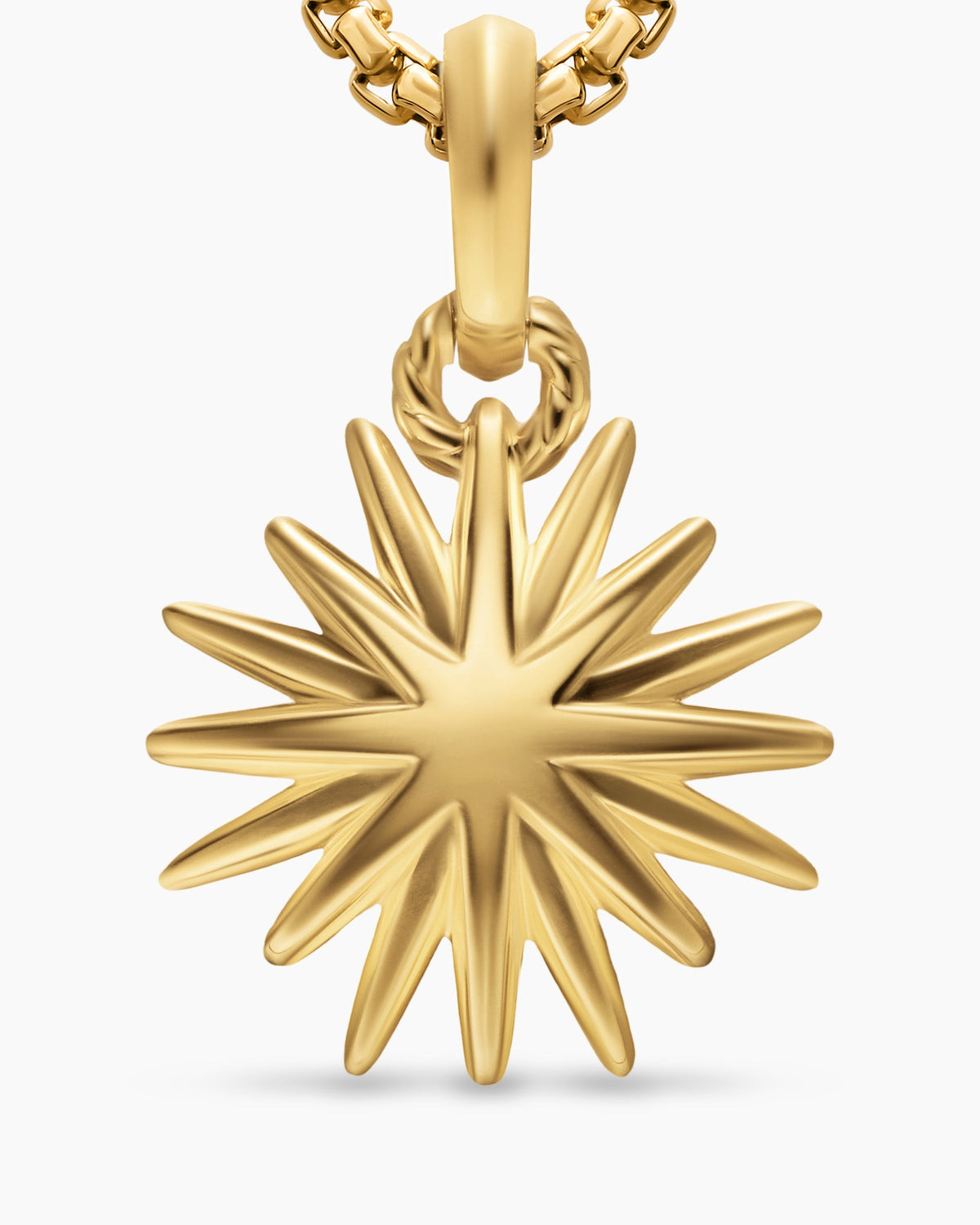 David Yurman Starburst Amulet in 18K Yellow Gold, 14mm David Yurman Women’s