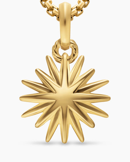 David Yurman Starburst Amulet in 18K Yellow Gold, 14mm David Yurman Women’s