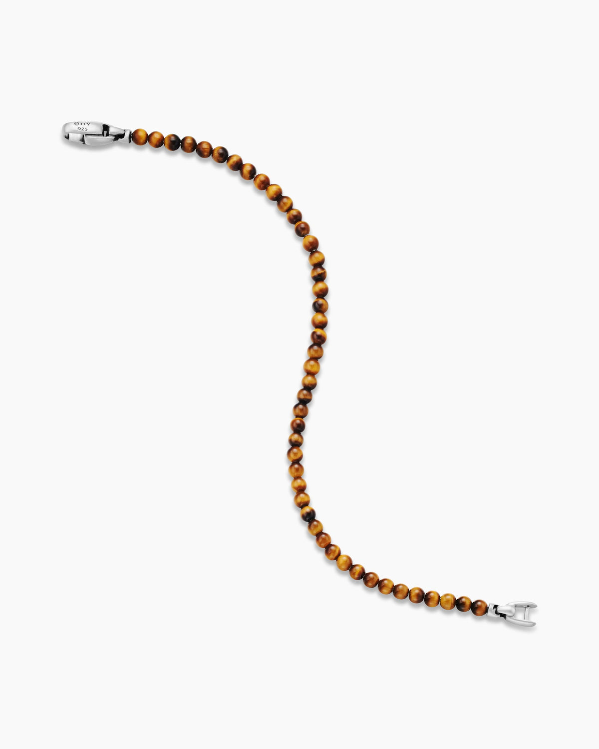 David Yurman Mens Spiritual Beads Bracelet in Sterling Silver, 4mm David Yurman Men’s