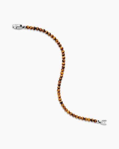 David Yurman Mens Spiritual Beads Bracelet in Sterling Silver, 4mm David Yurman Men’s