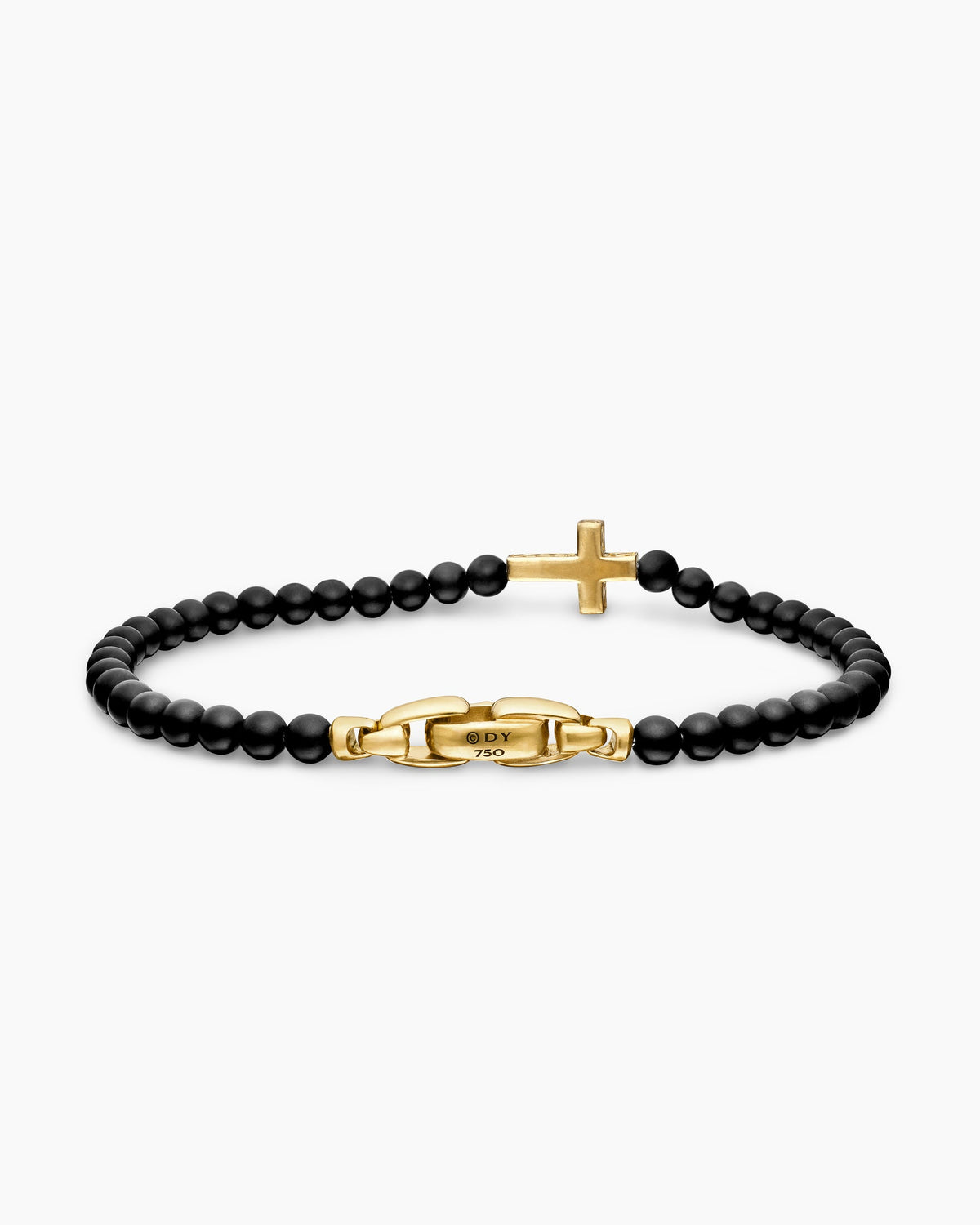 David Yurman Spiritual Beads Cross Station Bracelet David Yurman Men’s