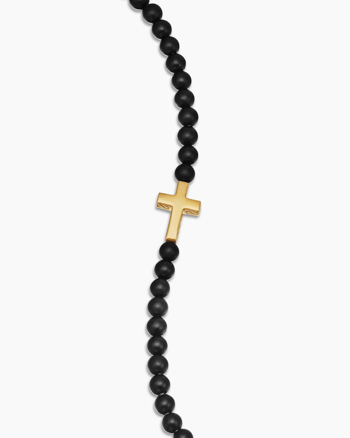 David Yurman Spiritual Beads Cross Station Bracelet David Yurman Men’s