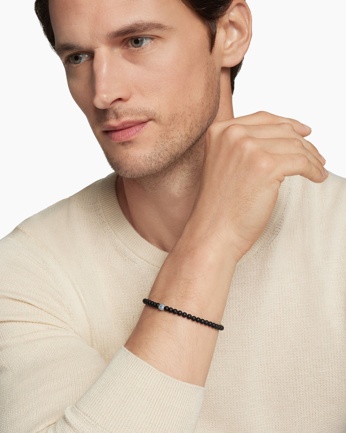 David Yurman Spiritual Beads Evil Eye Bracelet David Yurman Men’s