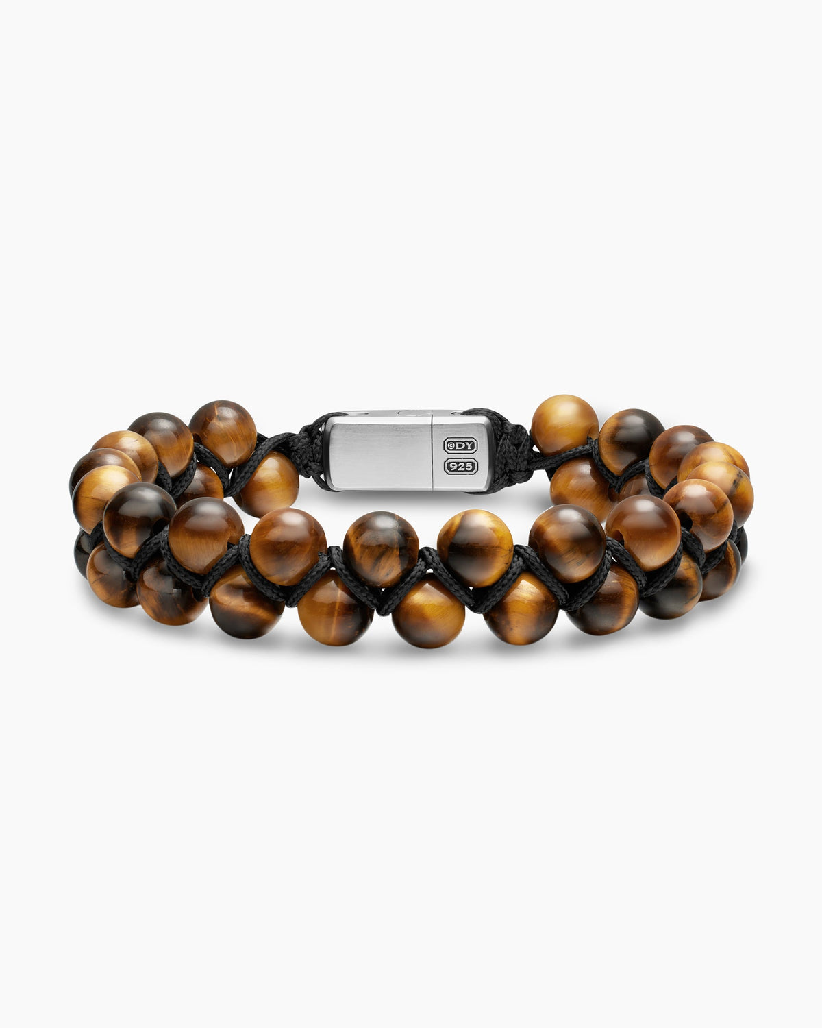 David Yurman Spiritual Beads Two Row Woven Bracelet David Yurman Men’s