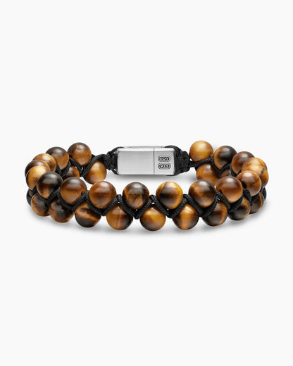 David Yurman Spiritual Beads Two Row Woven Bracelet David Yurman Men’s