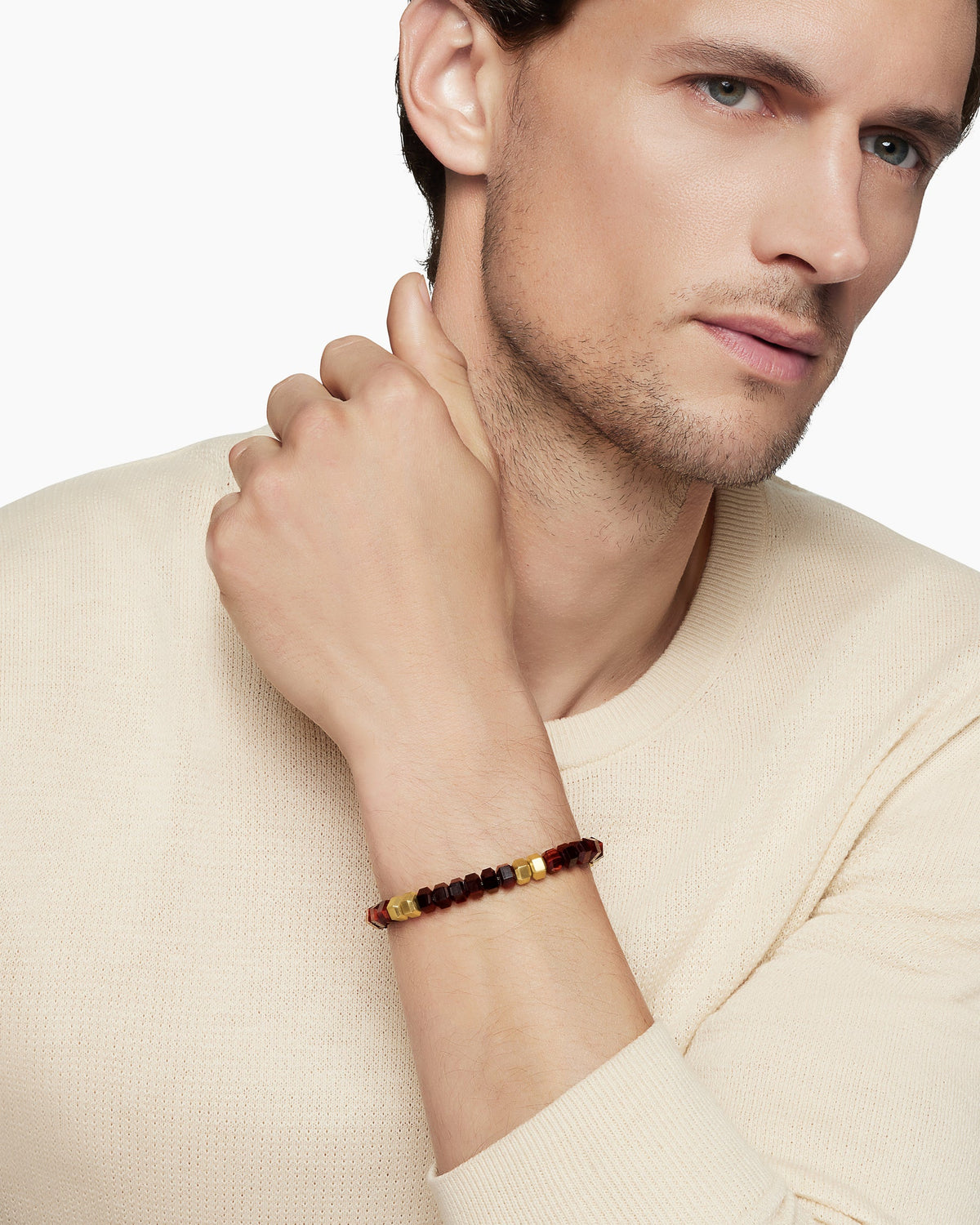 David Yurman Hex Bead Bracelet David Yurman Men’s