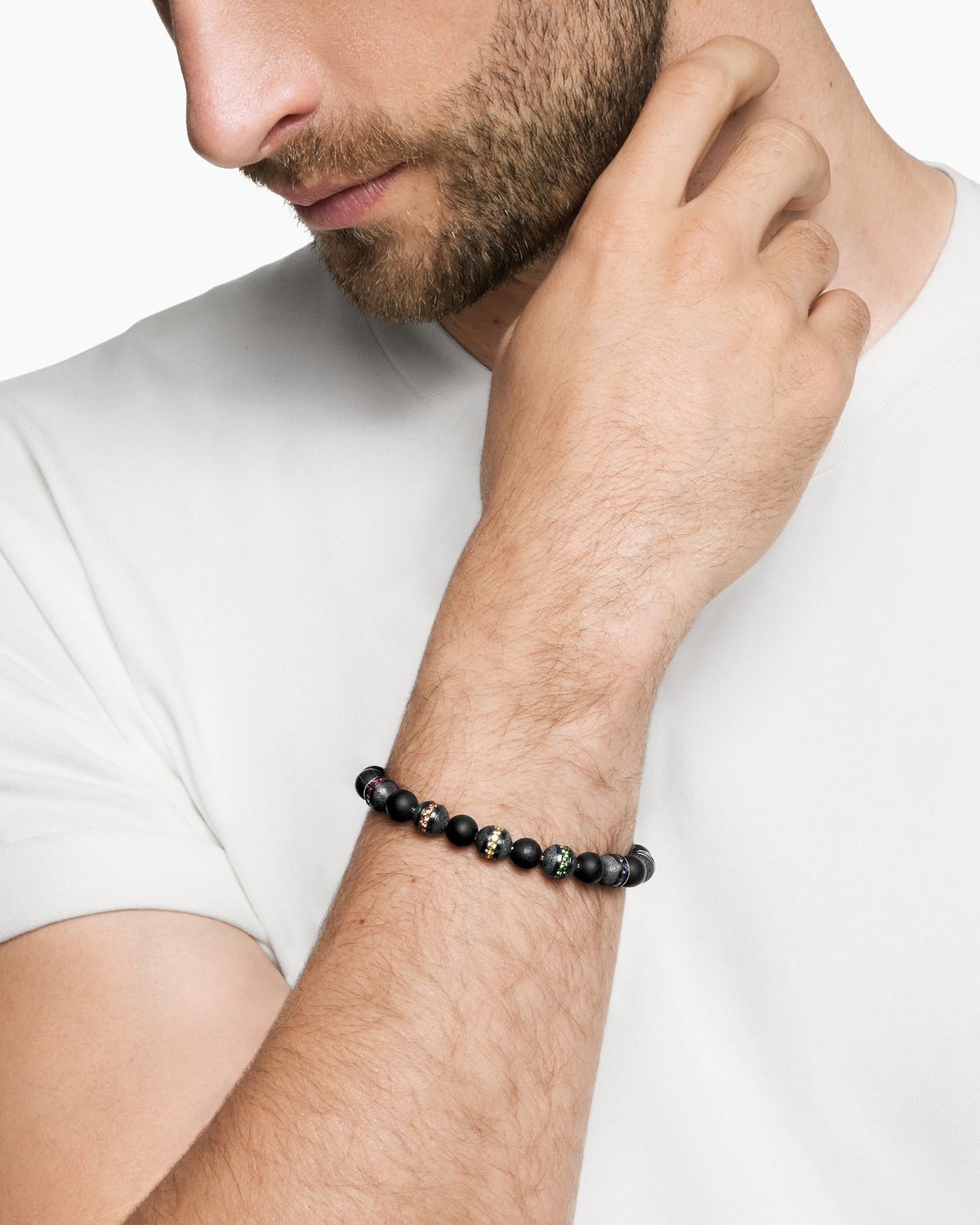 David Yurman Spiritual Beads Rainbow Bracelet David Yurman Men’s