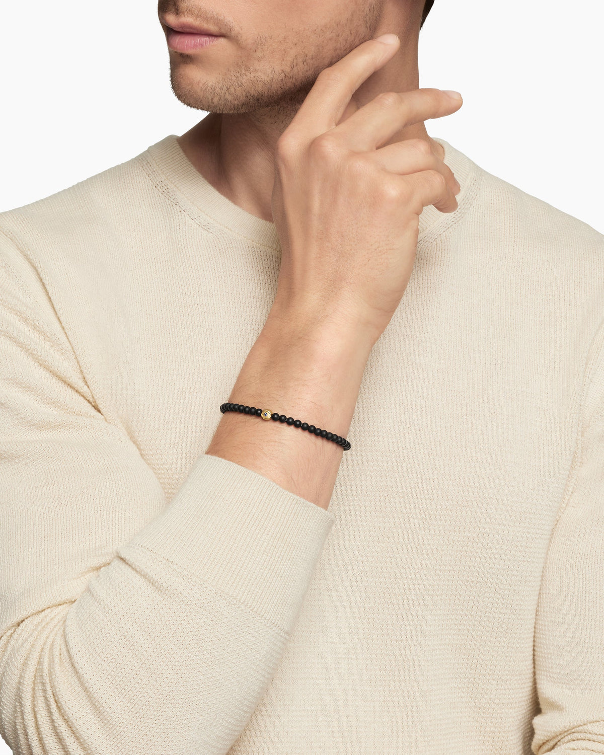 David Yurman Spiritual Beads Evil Eye Bracelet David Yurman Men’s