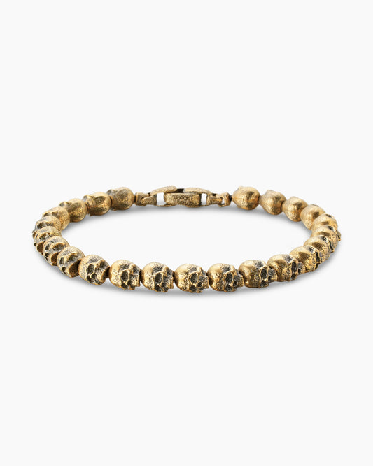 David Yurman Memento Mori Skull Bracelet David Yurman Men’s