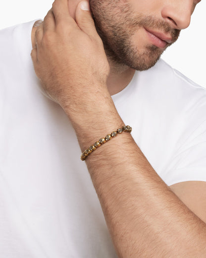 David Yurman Memento Mori Skull Bracelet David Yurman Men’s