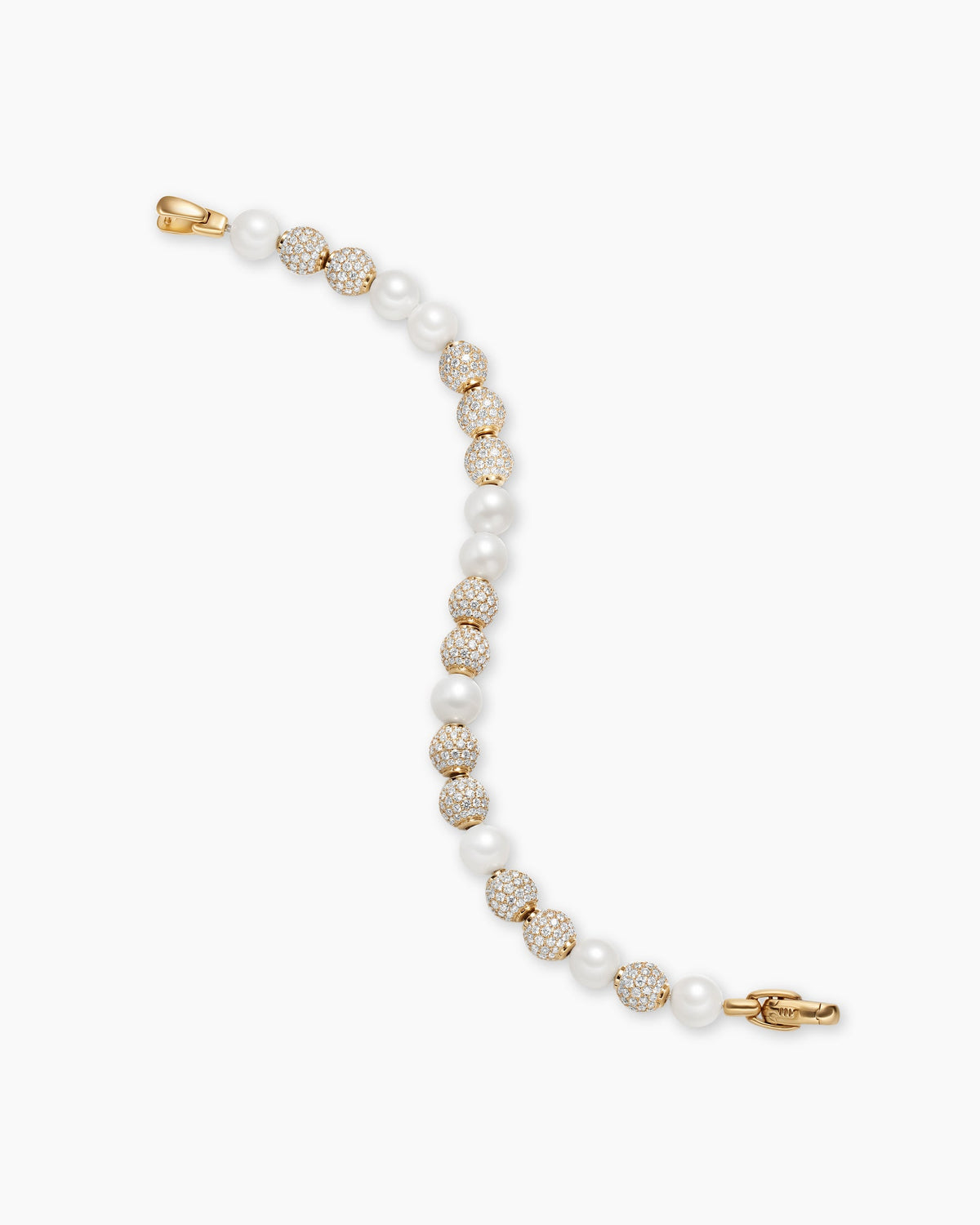 David Yurman Spiritual Beads Pearl and Pavé Bracelet David Yurman Men’s