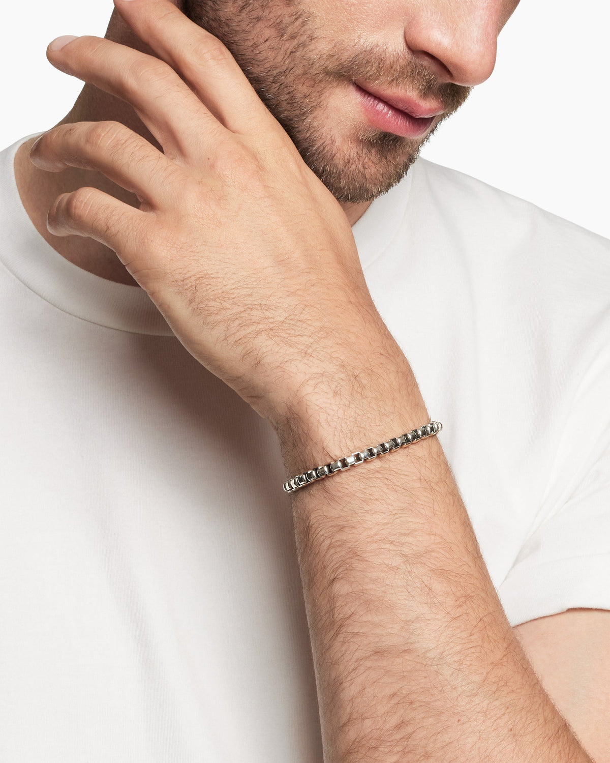 David Yurman Box Chain Bracelet David Yurman Men’s